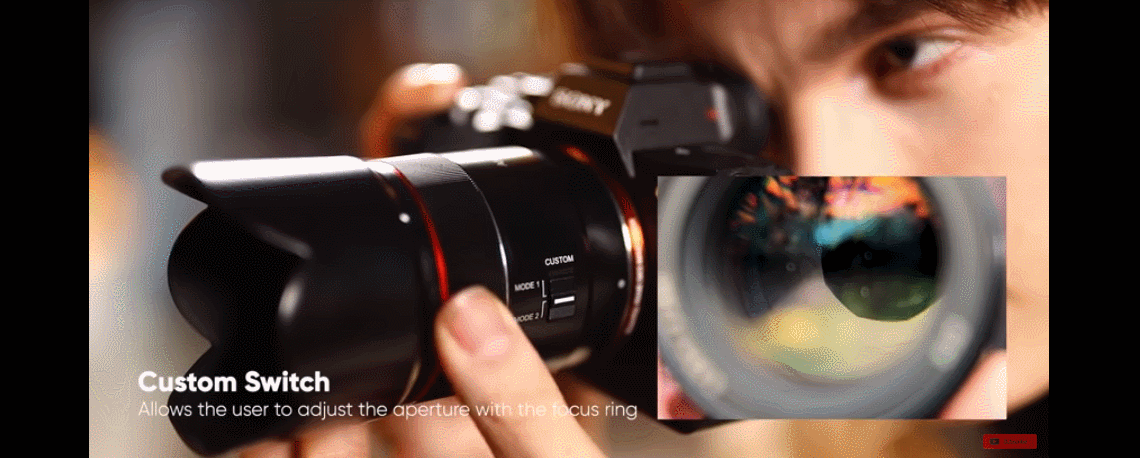 Samyang AF 75mm F1.8 FE Lens (for Sony E) - The Joy of Customization